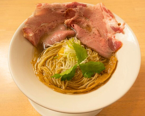 たどりついた塩ラーメン